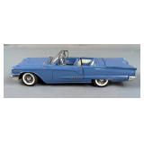 The Danbury Mint 1958 Ford Thunderbird Convertible, 1:24 Scale Diecast Car, In Box 
