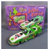 Action Racing Collectibles Diecast Stock Car, John Force The Grinch 2001 Castrol GTX Funny Car 1:24 
