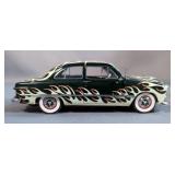The Danbury Mint Curly Flamed Ford Diecast Car, 1:24 Scale Model, In Box
