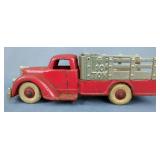 Hubley Cast Iron 10 Ton Stake Bed Truck, No 2266, 8.5" Long 