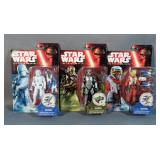 Hasbro Star Wars The Force Awakens Figures Including Kylo Ren, Finn (Jakku), Captain Phasma, X-Wing 