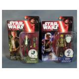 Hasbro Star Wars The Force Awakens Figures Including Rey (Resistance Outfit), Han Solo, Poe Dameron,