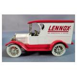 Diecast Coin Banks Including Ertl Lennox 1923 1/2 Ton Truck In Box, Liberty Classics SpecCast Lennox