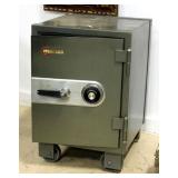 Mosler Combination Floor Safe, T-20 Class B, 2 Hour Fire Rating, 18.5"W x 27"H