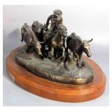 Fredrick Remington "The Stampede" Reproduction, Serial No 0063/2500