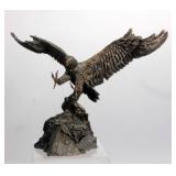 George de Lodzia "The American Eagle" Original Sculpture Reproduction, #7729/9500, Approx 7" Tall