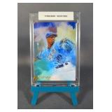 Yordano Ventura Kansas City Royals 2021 Edward Vela Limited Edition Card, Signed By Artist, Numbered