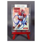 Derrick Thomas (HOF) Kansas City Chiefs Autographed Cards, Includes 1993 Topps Stadium Club No. 492 