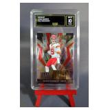 Travis Kelce Kansas City Chiefs 2021 Panini Mosaic Got Game? No. GG-21 Green, Certified By CSG, And 
