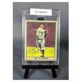 Baseball Reprint Cards, Qty 4, Includes Babe Ruth Big League Chewing Gum No. 53, Joe DiMaggio Gum In