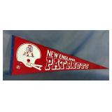 NFL Pennants, Qty 8, Teams Include Dallas Cowboys, Seattle Seahawks, Tampa Bay Buccaneers, New Engla