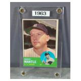 Mickey Mantle (HOF And MLB All-Century Team) New York Yankees 1963 Topps Baseball Card No. 200 