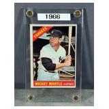 Mickey Mantle (HOF And MLB All-Century Team) New York Yankees 1966 Topps Baseball Card No. 50