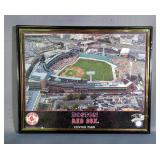 Babe Ruth (HOF) And Ernie Shore Boston Red Sox Circa 1915-1917 Print, And Boston Red Sox Fenway Park