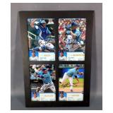 John Buck, Brian Bannister, Billy Butler, And Kyle Davies Kansas City Royals Autographed Framed Phot
