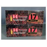 Hornady Varmint Express 17 Mach 2 Ammo, Approx 1000 Rds