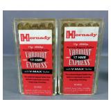 Hornady And CCI 17 HMR Ammo, Approx 300 Rds