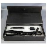 The Nova P50 High Intensity Survival Flashlight, 2 Brightness Levels, Strobe, USB Recharger, Belt Cl