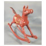 Cast Iron Rocking Horse Bank