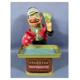 Cragstan Crapshooter Battery Operated Tin Litho Toy