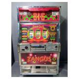 Zangus Pachislo Skill-Stop Slot Machine, See Details For Video 