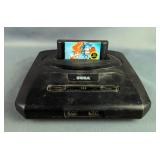 Sega Genesis Game System Model MK-16311, With Controller And Sonic The Hedgehog 2 Game 