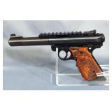 Ruger Mark IV Target .22 LR Pistol SN# 500202594, 2 Total Mags, In Hard Case