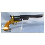 Colt 1851 Navy .36 Cal 6-Shot Black Powder Revolver SN# 39218, Made In Italy, Brass Frame, Replica