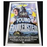 Original 1974 "Young Frankenstein" Mel Brooks One Sheet Movie Poster, Folded