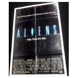 Original 1986 "ALIENS" One Sheet Movie Poster, Folded