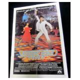 Original 1977 "Saturday Night Fever" One Sheet Movie Poster, Folded