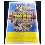 Original 1978 "The Wiz" Michael Jackson Diana Ross One Sheet Movie Poster, Folded