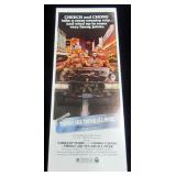 Original 1982 Cheech and Chong "Things Are Tough All Over" Insert Movie Poster 36 x 14", Flat