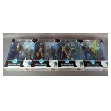 DC Multiverse Collect To Build Frost King Action Figures - Black Adam, Wonder Woman, Batman, And Gre