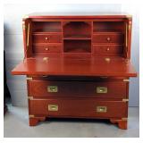 Campaign Style Secretary Desk