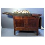 Examination Table and Medical Books, Circa 1930