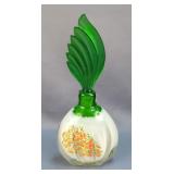 Hand Blown Murano Style Decanter With Stopper
