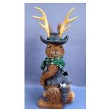 Collections Etc. Jackalope Cowboy Figurine