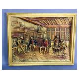 Framed Relief Plaque - "A Good Story"