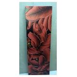 Textured Floral Wall Art