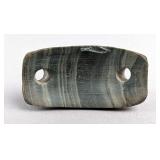 Native American Indian Boatstone, 2" x 1"