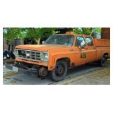 1978 Chevrolet C-20 Crew Cab Rail Truck, VIN CCL248B155826, Mileage Showing On Odometer 62,679 1978 Chevrolet C-20 Crew Cab Rail Truck, VIN CCL248B155826, Mileage Showing On Odometer 62,679