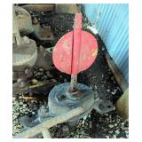 Railroad Target Switch Stand, Marked ELLIOT ST LOUIS ILL RACOR 7072  Railroad Target Switch Stand, Marked ELLIOT ST LOUIS ILL RACOR 7072