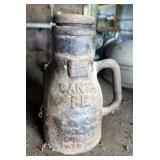 Santa Fe Railroad Handled Car Jack Santa Fe Railroad Handled Car Jack