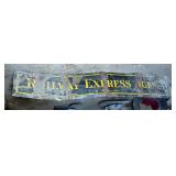 Railway Express Agency Metal Sign Railway Express Agency Metal Sign
