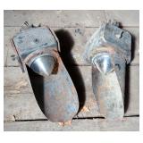 Union Switch & Signal Co Railroad Cast Iron Light, Qty 2  Union Switch & Signal Co Railroad Cast Iron Light, Qty 2