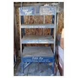 Vintage Dutch Boy Paint Display Rack Vintage Dutch Boy Paint Display Rack