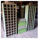 Vintage Metal Postal Sorting Cabinets Vintage Metal Postal Sorting Cabinets