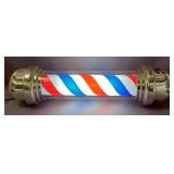 Electric Outdoor Barber Pole
