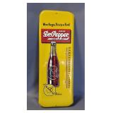 Dr. Pepper "Good For Life" Tin Thermometer Advertising Sign 